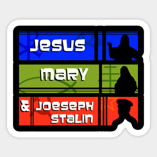 The Red Trinity Sticker